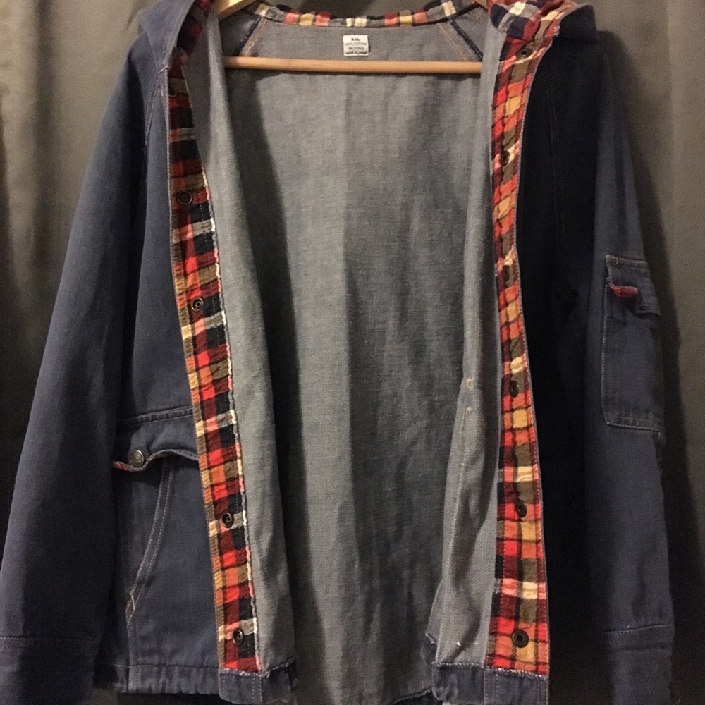 Grunge denim jacket